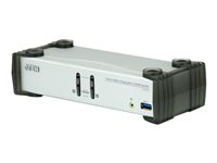 ATEN CS1912 KVMP Switch - omkopplare för tangentbord/video/mus/ljud/USB - 2 portar CS1912-AT-G