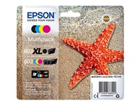 Epson 603 Multipack - 4-pack - svart, gul, cyan, magenta - original - blister med RF-larm/akustiskt larm - bläckpatron - för Expression Home XP-2150, 2155, 3150, 3155, 4150, 4155; WorkForce WF-2820, 2840, 2845, 2870 C13T03A94020