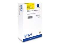 Epson T7564 - 14 ml - L-storlek - gul - original - bläckpatron - för WorkForce Pro WF-6530, WF-8010, WF-8090, WF-8510, WF-8590, WF-8590 D3TWFC C13T75644N