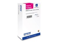 Epson T7553 - 39 ml - XL - magenta - original - box - bläckpatron C13T75534N