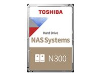 Toshiba N300 NAS - hårddisk - 4 TB - SATA 6Gb/s HDWG440UZSVA