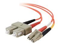 C2G Low-Smoke Zero-Halogen - patch-kabel - 2 m - orange 85320