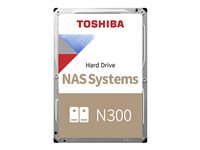 Toshiba N300 NAS - hårddisk - 8 TB - SATA 6Gb/s HDWG480EZSTA