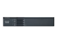 Cisco 867VAE - router - DSL-modem - skrivbordsmodell, rackmonterbar C867VAE-K9