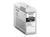 Epson T8508 - 80 ml - mattsvart - original - bläckpatron - för SureColor SC-P800 C13T85080N