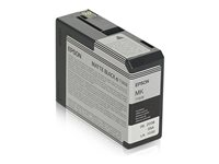 Epson T5808 - 80 ml - mattsvart - original - bläckpatron - för Stylus Pro 3800 C13T58080N