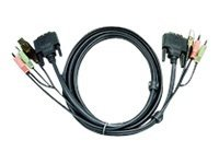 ATEN 2L-7D05UD - video/USB/ljud-kabel - 5 m 2L-7D05UD
