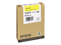 Epson T6054 - 110 ml - gul - original - bläckpatron - för Stylus Pro 4800, Pro 4880, Pro 4880 AGFA C13T605400