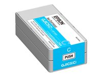 Epson GJIC5(C) - Cyan - original - bläckpatron - för Epson GP-C831; ColorWorks C831 C13S020564