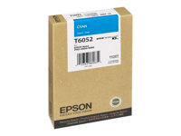 Epson T6052 - 110 ml - cyan - original - bläckpatron - för Stylus Pro 4800, Pro 4880, Pro 4880 AGFA C13T605200