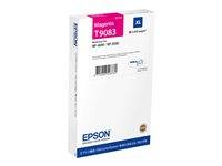 Epson T9083 - 39 ml - XL-storlek - magenta - original - bläckpatron - för WorkForce Pro WF-6090, WF-6590 C13T90834N