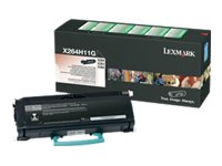 Lexmark - Lång livslängd - svart - original - tonerkassett - för Lexmark X264dn, X363dn, X364dn, X364dw X264H11G