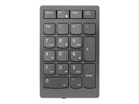 Lenovo Go Wireless Numeric Keypad - tangentsats - åskmolnsgrå Inmatningsenhet 4Y41C33791