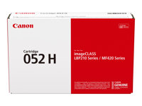 Canon 052 H - Hög kapacitet - svart - original - tonerkassett - för imageCLASS LBP212, LBP215, MF429; i-SENSYS LBP212, LBP214, LBP215, MF421, MF426, MF429 2200C002