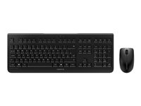 CHERRY DW 3000 - sats med tangentbord och mus - brittisk - svart Inmatningsenhet JD-0710GB-2