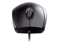 CHERRY WheelMouse - mus - PS/2, USB - svart M-5450