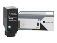 Lexmark - Cyan - original - tonerkassett LCCP - för Lexmark CX735adse 81C0X20