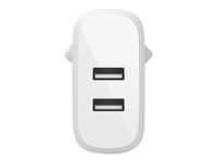 Belkin BoostCharge strömadapter - USB - 24 Watt WCE002vf1MWH