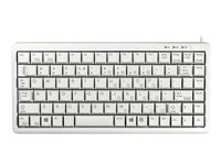 CHERRY Compact-Keyboard G84-4100 - tangentbord - QWERTY - amerikansk - ljusgrå G84-4100LCMEU-0