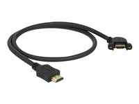 Delock HDMI-förlängningskabel med Ethernet - 50 cm 85467