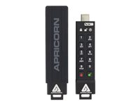 Apricorn Aegis Secure Key 3NXC - USB flash-enhet - 16 GB - TAA-kompatibel ASK3-NXC-16GB