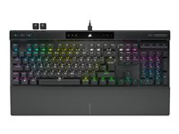 CORSAIR Gaming K70 PRO RGB - tangentbord - QWERTY - Nordisk - svart Inmatningsenhet CH-910941A-ND