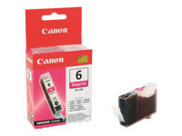 Canon BCI-6M - Magenta - original - bläcktank - för i96X, 990, 99XX; PIXMA IP3000, IP4000, iP5000, iP6000, iP8500, MP750, MP760, MP780; S830 4707A002