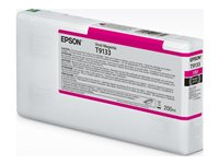 Epson T9133 - 200 ml - intensiv magenta - original - bläckpatron - för SureColor SC-P5000 STD Spectro, SC-P5000 Violet, SC-P5000 Violet Spectro C13T91330N