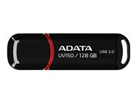 ADATA DashDrive UV150 - USB flash-enhet - 128 GB AUV150-128G-RBK