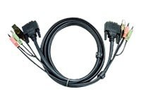 ATEN 2L-7D02UI - video/USB/ljud-kabel - 1.8 m 2L-7D02UI