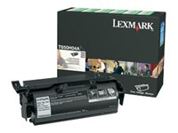 Lexmark - Lång livslängd - svart - original - tonerkassett LCCP, LRP - för Lexmark T650dn, T650dtn, T650n, T652dn, T652dtn, T652n, T654dn, T654dtn, T654n T650H04E