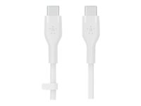 Belkin BOOST CHARGE - USB typ C-kabel - 24 pin USB-C till 24 pin USB-C - 2 m CAB009BT2MWH