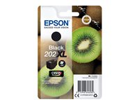 Epson 202XL - 13.8 ml - XL - svart - original - blister med RF-larm/akustiskt larm - bläckpatron - för Expression Premium XP-6000, XP-6005 C13T02G14020