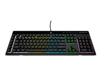 CORSAIR Gaming K55 RGB PRO - tangentbord - Nordisk - svart Inmatningsenhet CH-9226765-ND