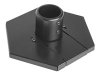 Chief Floor-to-Ceiling Low-Profile Collar Plate - Black monteringskomponent - för pole - svart CPA351