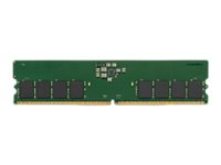 Kingston - DDR5 - sats - 32 GB: 2 x 16 GB - DIMM 288-pin - 4800 MHz / PC5-38400 - ej buffrad KCP548US8K2-32