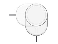 Belkin trådlös laddningshållare för bil - magnetisk med Qi2 + bilströmsadapter - 15 Watt WIC008BTGR-V2