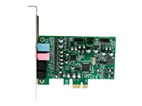 StarTech.com 7,1 kanalers ljudkort - PCI Express, 24-bit, 192 kHz - ljudkort PEXSOUND7CH