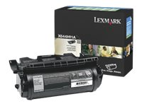 Lexmark - Lång livslängd - svart - original - tonerkassett LRP - för Lexmark X642e, X644dte, X644e, X646dte, X646dtem, X646dtes, X646e, X646ef, X646em, X646es X644H11E