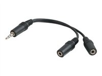 C2G Value Series Y-Cable - audio-adapter - 15 cm 80137
