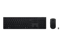 Lenovo Professional Wireless Rechargeable Combo Keyboard and Mouse - Swedish/Finnish 4X31K03962