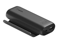 Belkin BoostCharge - Play Series - strömförsörjningsbank - USB, 24 pin USB-C - 12 Watt BPZ001BTBK