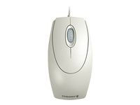 CHERRY WheelMouse - mus - PS/2, USB - ljusgrå M-5400