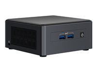 Intel Next Unit of Computing Kit 11 Pro Kit - NUC11TNHi3 - mini-PC Core i3 1115G4 3 GHz - 0 GB - ingen HDD BNUC11TNHI30001