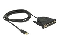 Delock - USB-/parallellkabel - 24 pin USB-C till DB-25 - 1.8 m 62980
