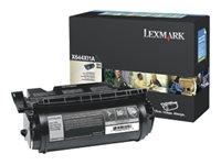 Lexmark - Extra lång livslängd - svart - original - tonerkassett LRP - för Lexmark X644dte, X644e, X646dte, X646dtem, X646dtes, X646e, X646ef, X646em, X646es X644X11E