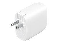 Belkin BoostCharge Pro strömadapter - 2 x USB-C - 60 Watt WCB010VFWH