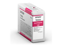 Epson T8503 - 80 ml - intensiv magenta - original - bläckpatron - för SureColor P800 C13T85030N