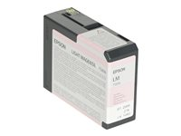 Epson T5806 - 80 ml - ljus magenta - original - bläckpatron - för Stylus Pro 3800, Pro 3880 C13T580600