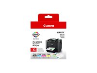 Canon PGI-2500XL C/M/Y/BK - 4-pack - svart, gul, cyan, magenta - original - bläcktank - för MAXIFY iB4050, iB4150, MB5050, MB5150, MB5155, MB5350, MB5450, MB5455 9254B004